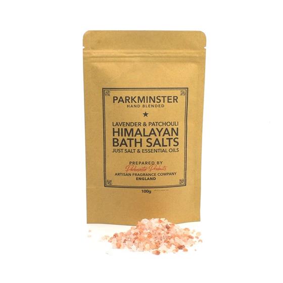 Parkminster Himalayan Bath Salt Sachet - Lavender &amp; Patchouli 
