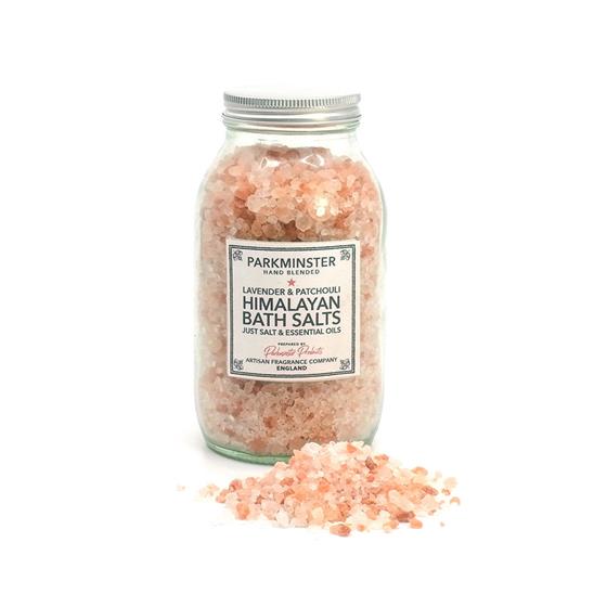 Parkminster Himalayan Bath Salt Jar Lavender &amp; Patchouli- 575g