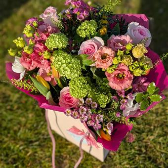 Spring Explosion - Bright &amp; Vibrant Seasonal Bouquet