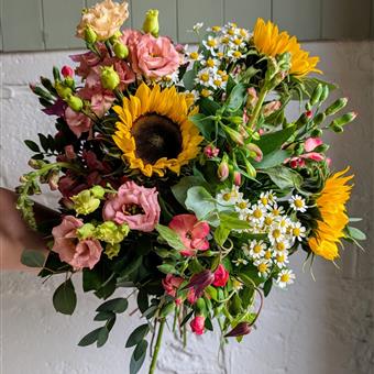 Sunflower Symphony Bouquet - Bright &amp; Cheerful