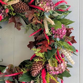 The Autumn Harvest Door Wreath